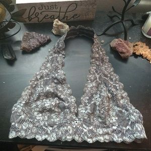 Free people galoon halter bralette